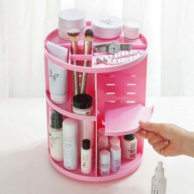 360 Degree Rotating Makeup Organizer - RAPBLUE