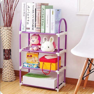 Multi-Layer Shoe Rack with Steel Pipes - RAPBLUE