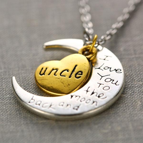 "I love you to the moon and back" Necklace - RAPBLUE