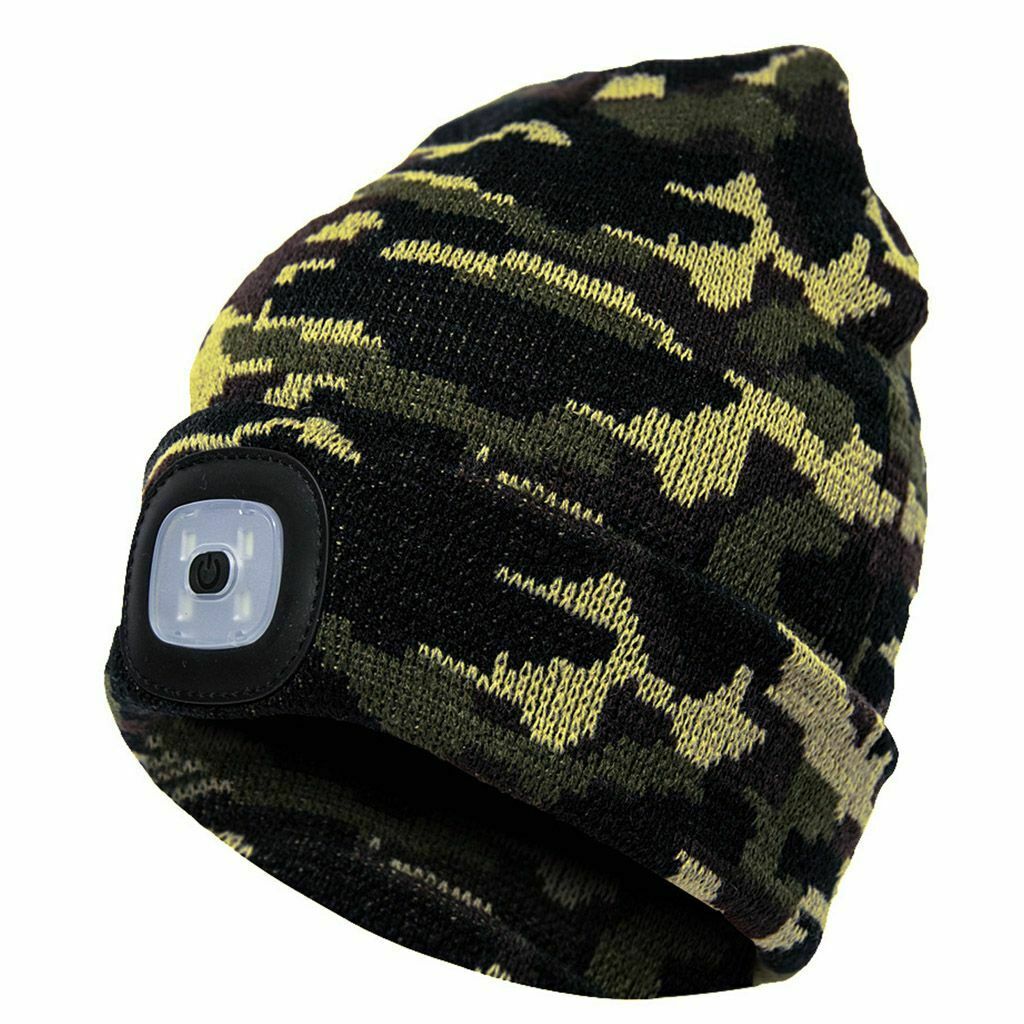 Winter Bright LED Headlamp Beanie - RAPBLUE