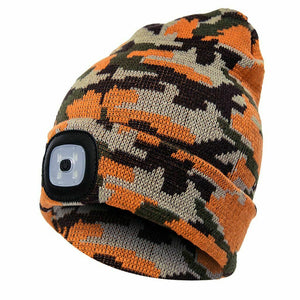 Winter Bright LED Headlamp Beanie - RAPBLUE